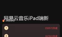 網(wǎng)易云音樂(lè)iPad端新版煥新上線 非會(huì)員用戶限享30天VIP歌曲免費(fèi)聽