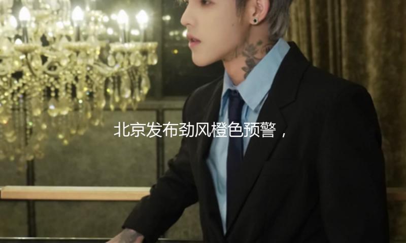 北京发布劲风橙色预警，应急办提示市民削减或中止户外活动
