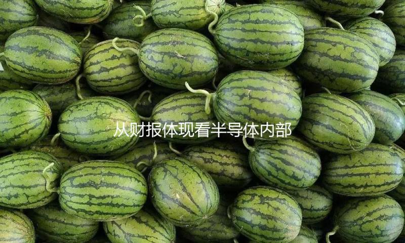 从财报体现看半导体内部变迁：新贵乘风AI 老龙头遭受“生长烦恼”