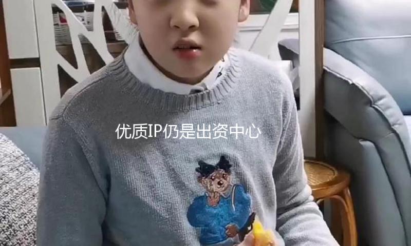 优质IP仍是出资中心 长线开展需匹配耐性本钱