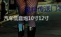汽車(chē)低音炮10寸12寸重低音車(chē)載有源空箱木箱體試音箱功放板可家用