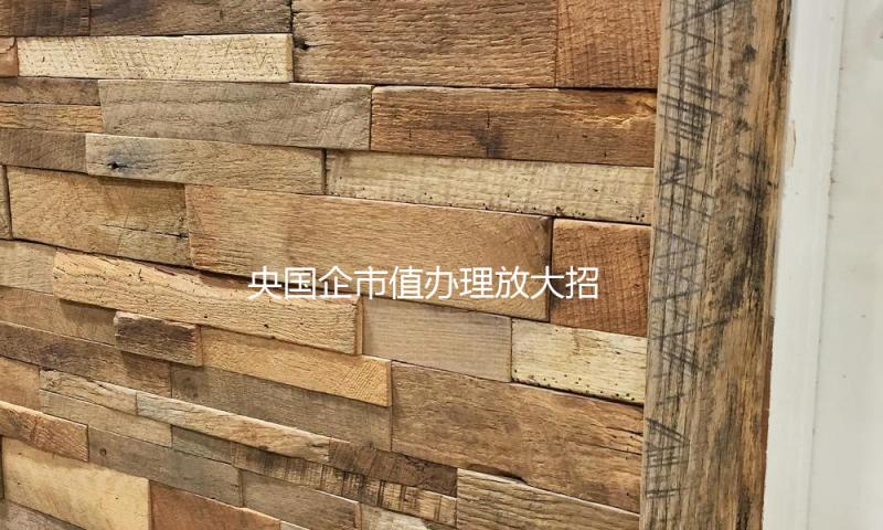 央国企市值办理放大招 这16只潜力股要火？（附名单）
