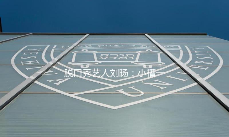 脱口秀艺人刘旸：小槽一跳六合宽 — 新京报