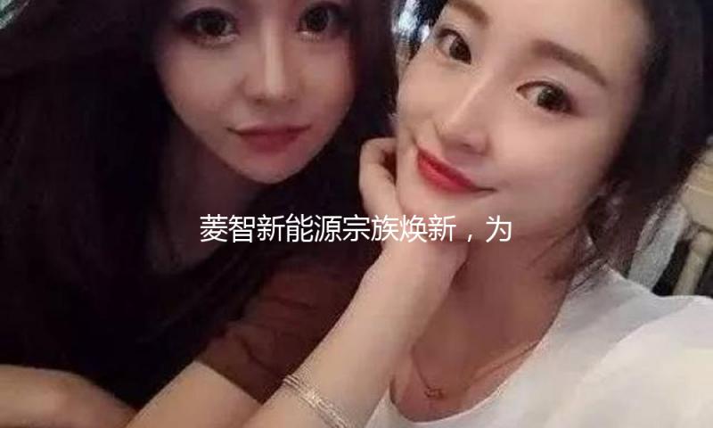 菱智新能源宗族焕新，为中小微创业者拓展创富场景